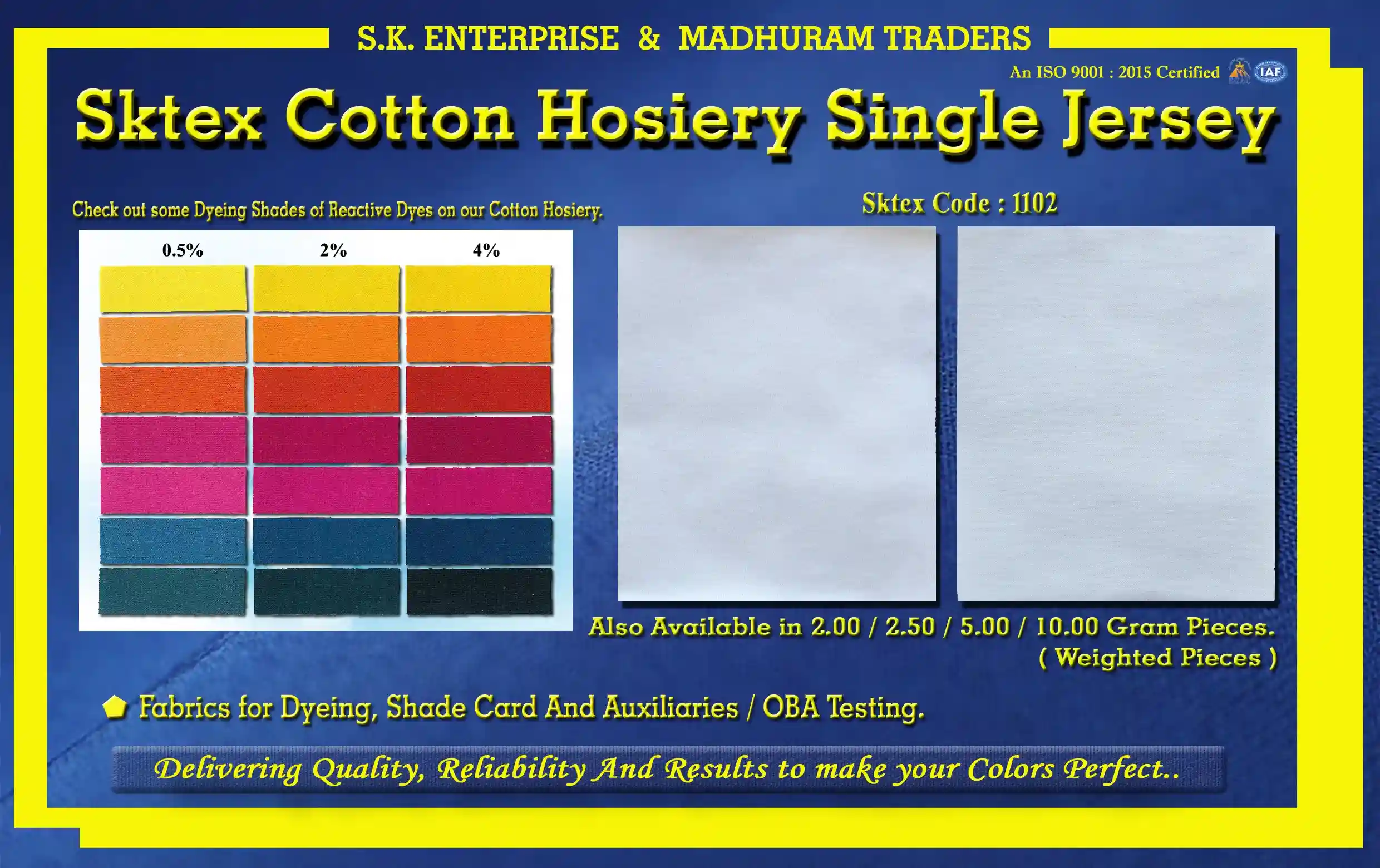 Cotton Hosiery Single Jersey - S.K.Enterprise